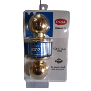 Cerradura bronce oficina/dormitorio