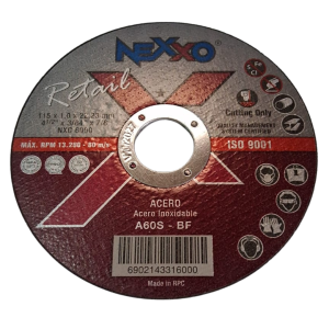 Disco corte acero inox 4 1/2" x 1 mm